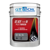 Жидкость трансмиссионная синтетическая GT ATF T-IV MULTY VEHICLE 20л GT OIL 8809059407974