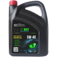GT Max SAE 5W-40 API SN/CF 4л GT OIL 8809059409015