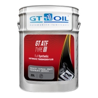 Жидкость трансмиссионная синтетическая GT ATF Type III 20л GT OIL 8809059407622