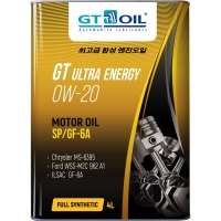 GT Ultra Energy, SAE 0W-20, API SP/GF-6A, 4 л GT OIL 8809059408902