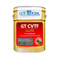 Жидкость трансмиссионная синтетическая для вариаторов GT ATF CVTF MULTI 20л GT OIL 8809059408674